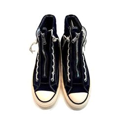 DWELLER TRAINER 2 HI COW LEATHER WITH GORE-TEX by SPINGLE / NAVY