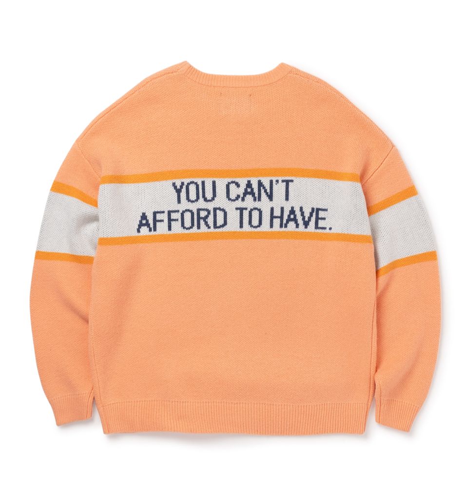 SON OF THE CHEESE - “I'M FUCKING PROBLEM” Crew Knit / PINK