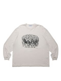 Print L/S Tee (Magical Design®) / OFF IVORY /  コラボレーションL/Sティーシャツ