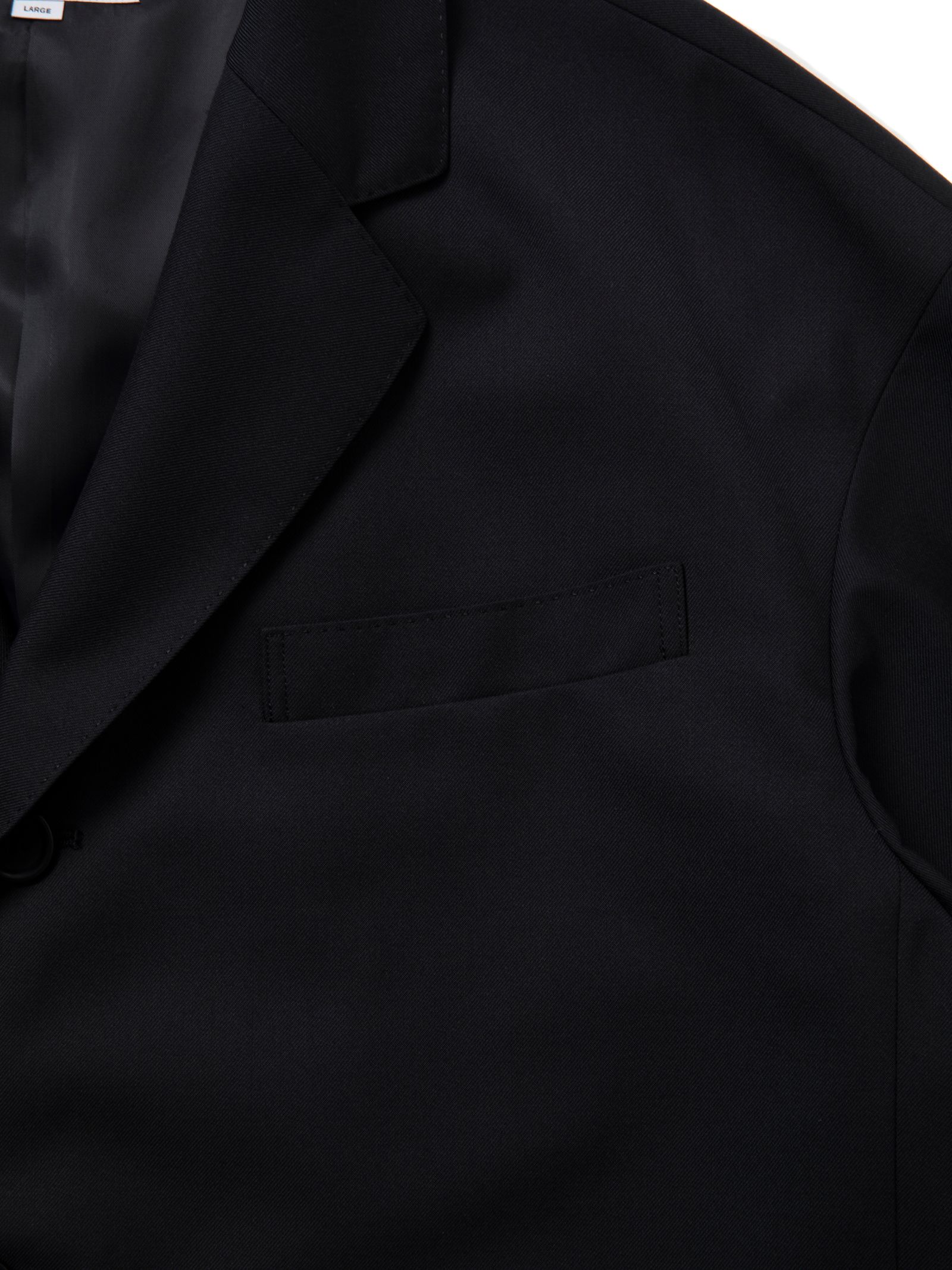 T/W Saxony Single Breasted Jacket / BLACK / シングルジャケット / CTE-25A202