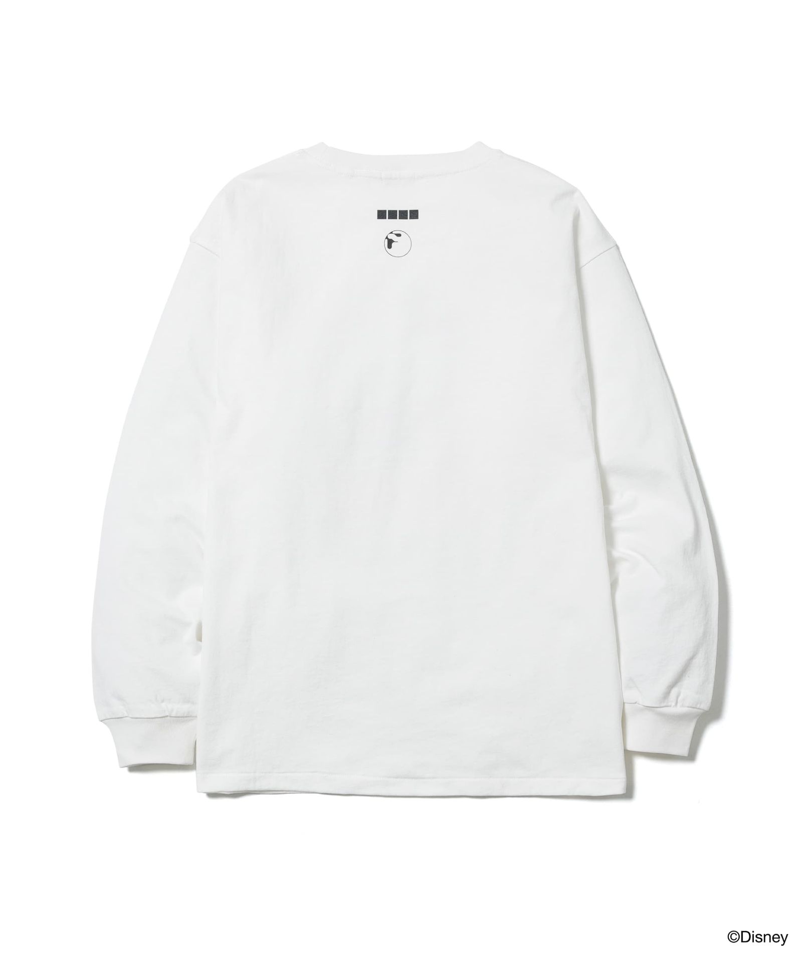MICKEY L/S T-SHIRT / WHITE / プリント ティーシャツ