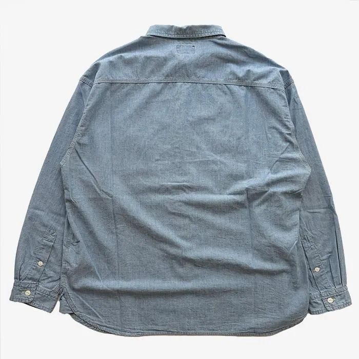 NORMAN CHAMBRAY LS SHIRT / INDIGO