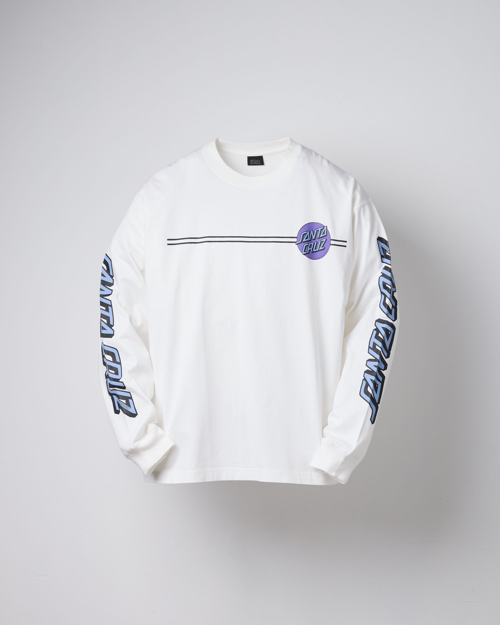 SANTA CRUZ / CLASSIC DOT L/S TEE / White