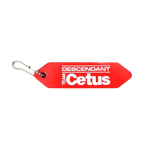 TEAM CETUS FLOATING KEYHOLDER / RED