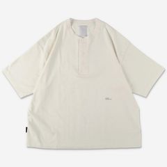 HENRY NECK SS TEE | WHITE