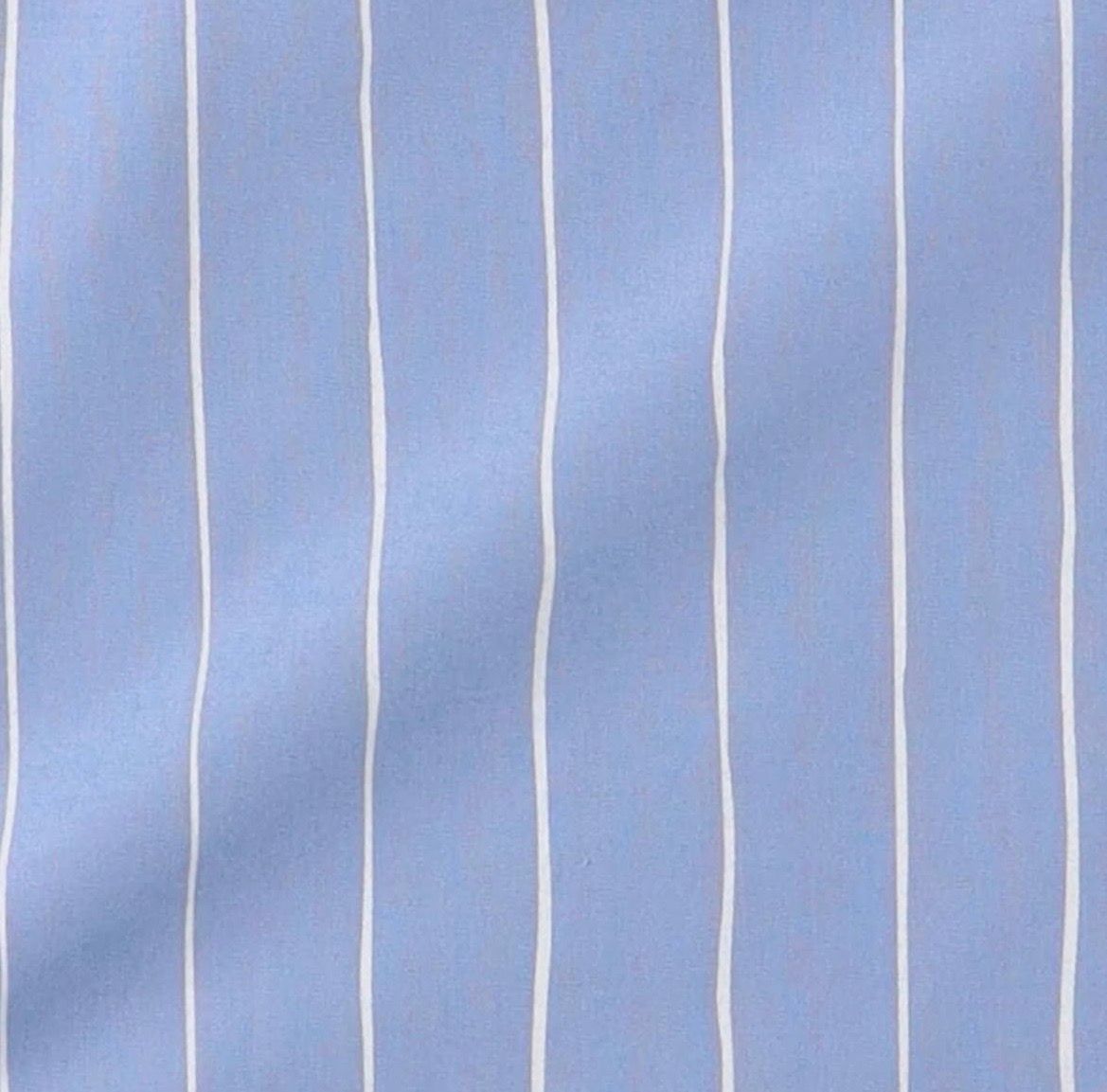 P/C STRIPE PULL OVER SHIRT | SAX