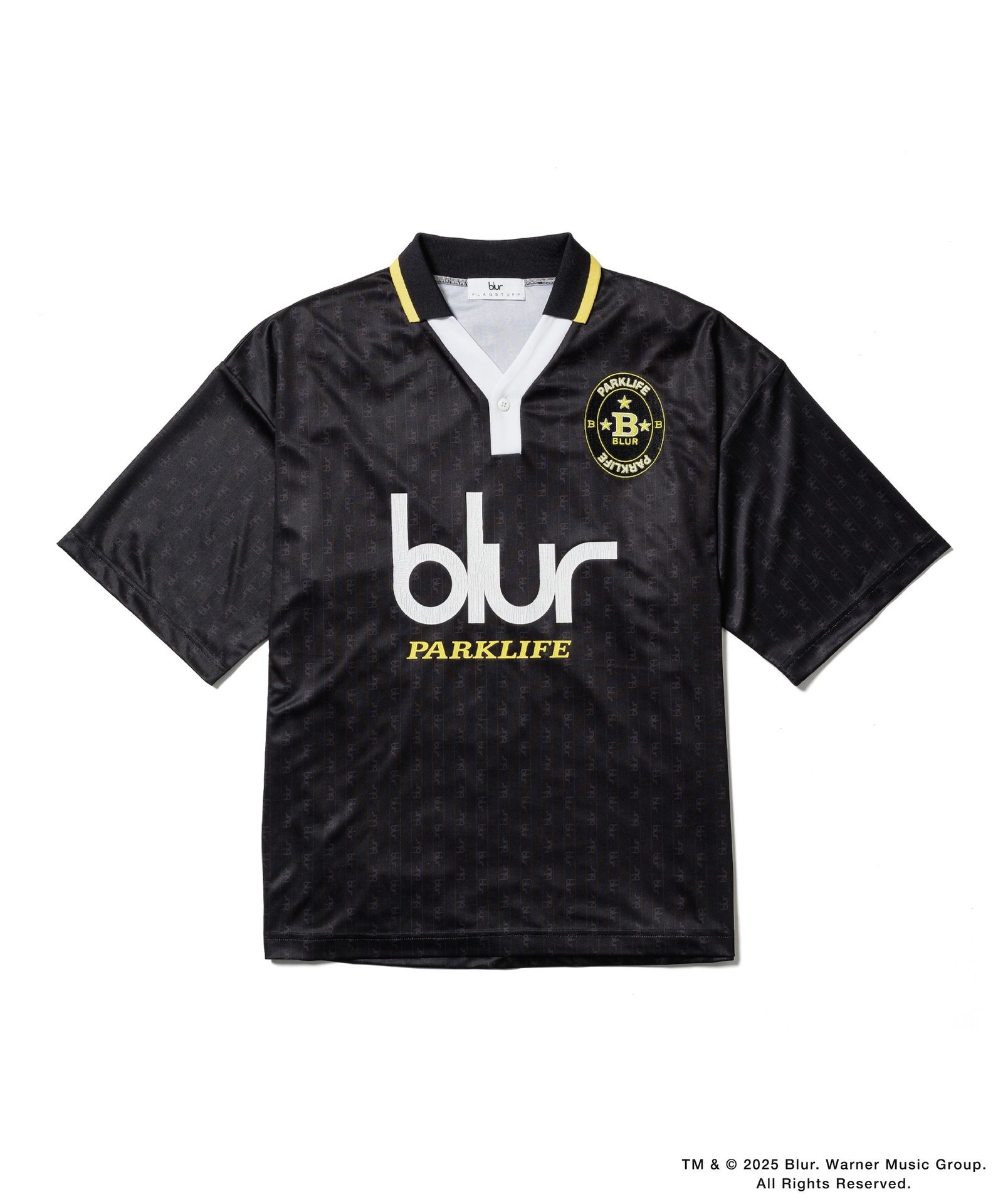SOCCER SHIRT(xblur) / BLACK / blurコラボレーション