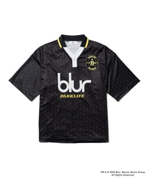 SOCCER SHIRT(xblur) / BLACK / blurコラボレーション