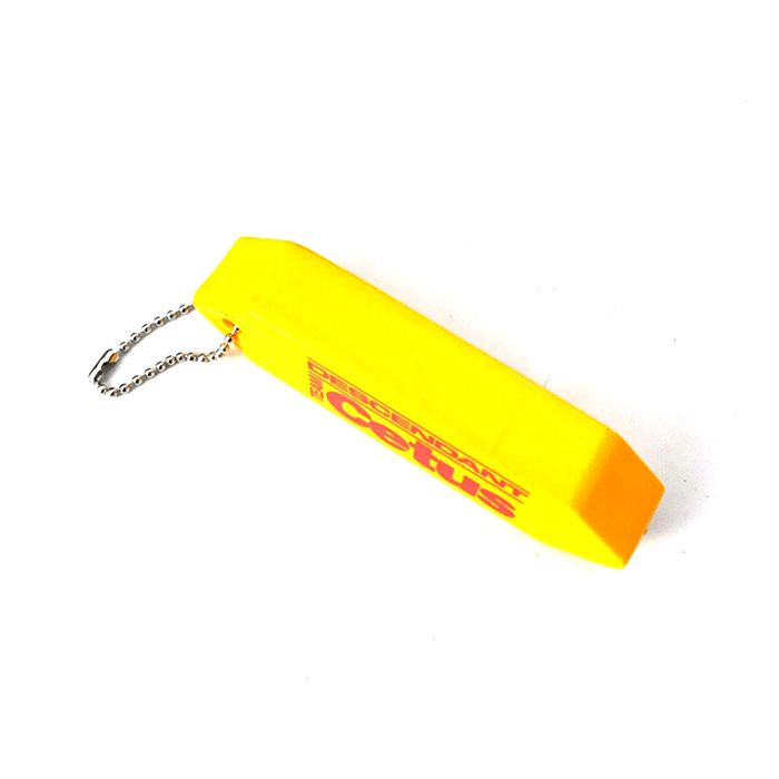 TEAM CETUS FLOATING KEYHOLDER / YELLOW