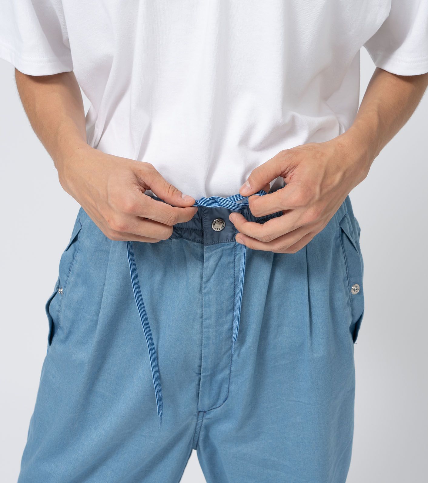 Indigo Field Track Pants / IB(Indigo Bleach)