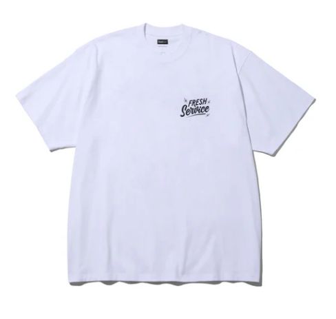 CORPORATE PRINTED S/S TEE ”ALL DAY ALL NIGHT ” / BLACK