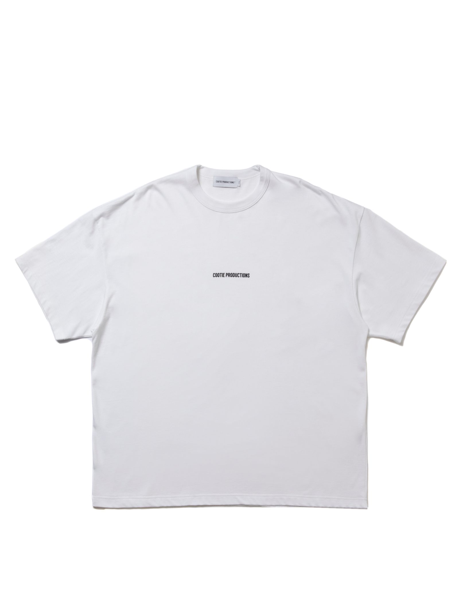 COOTIE PRODUCTIONS - C/R Smooth Jersey S/S Tee / WHITE