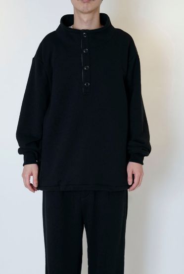SWEAT PULLOVER / BLACK
