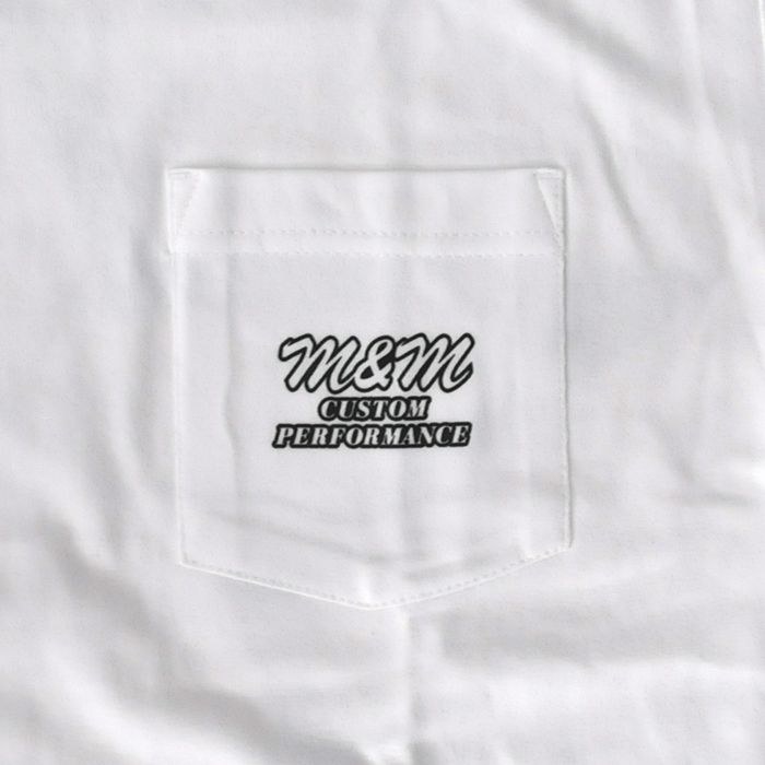 Edge Star Pocket Tee / WHITE / グラフィックロゴポケットティー