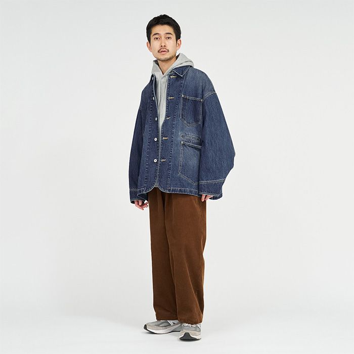 CORPORATE DENIM ENGINEER JACKET / DARK WASH