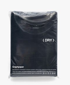 たぬたぬページ Graphpaper - DRY 2-Pack Crew Neck Tee / BLACK | Stripe