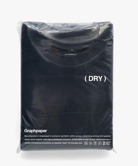 DRY 2-Pack Crew Neck Tee / NAVY