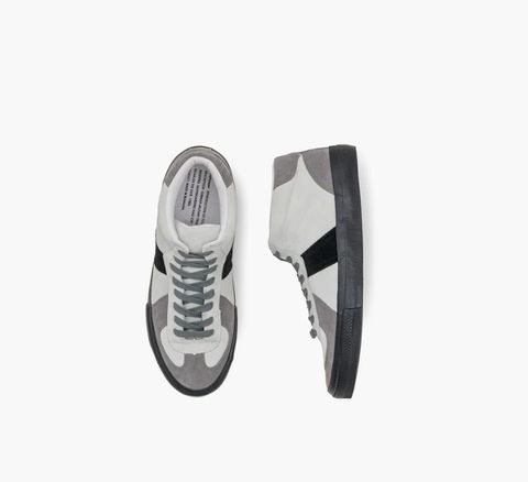 REPRODUCTION OF FOUND For GP GERMAN MILITARY TRAINER/ MODIFIED. SKATEBOARDING HA / WHITE×BLACK