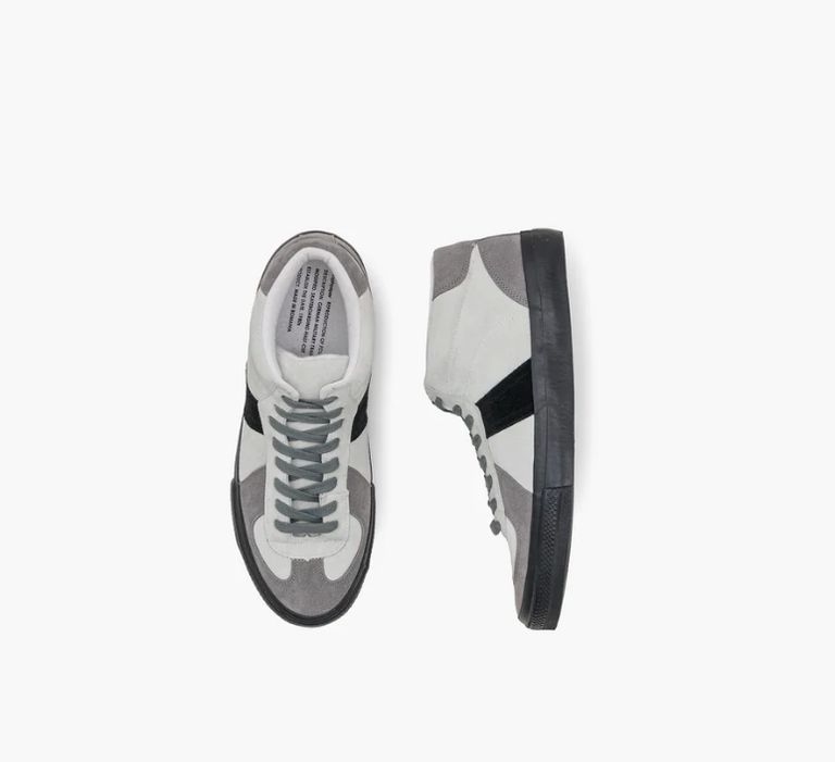 Graphpaper REPRODUCTION OF FOUND For GP GERMAN MILITARY TRAINER/  MODIFIED. SKATEBOARDING HA WHITE×BLACK Stripe Online Store
