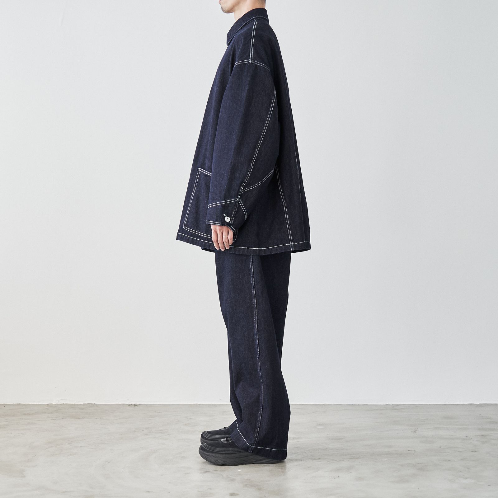 Fresh Service DENIM COVER ALL セットアップ