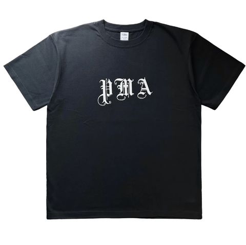 PMA T SHIRT / BLACK / プリントシャツ