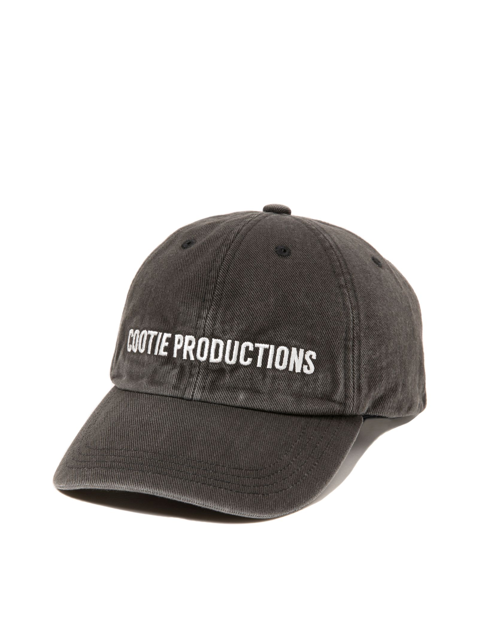 Color Denim 6 Panel Cap / FADE BLACK /  デニムキャップ / CTE-25A548