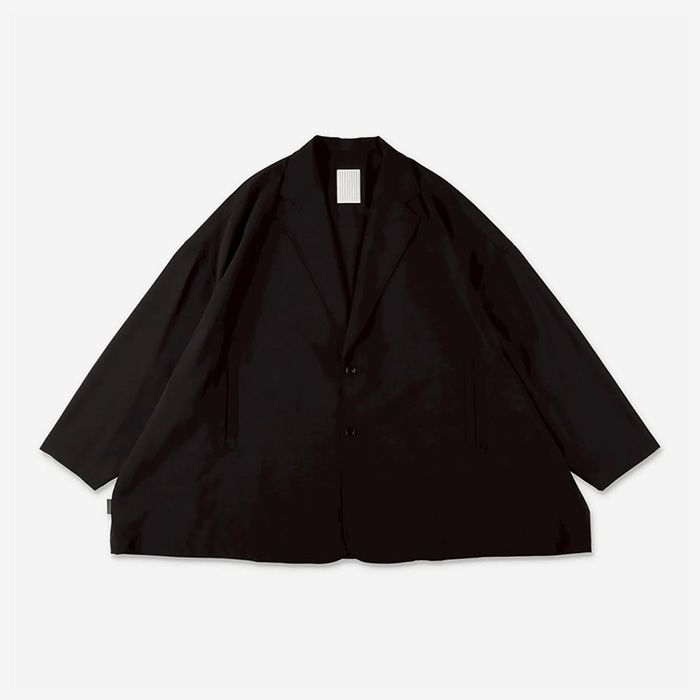 TAILORED SHIRT JACKET | BLACK