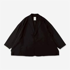 TAILORED SHIRT JACKET | BLACK