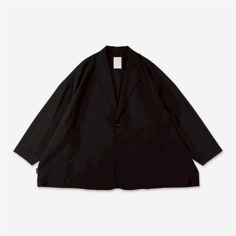 TAILORED SHIRT JACKET | BLACK