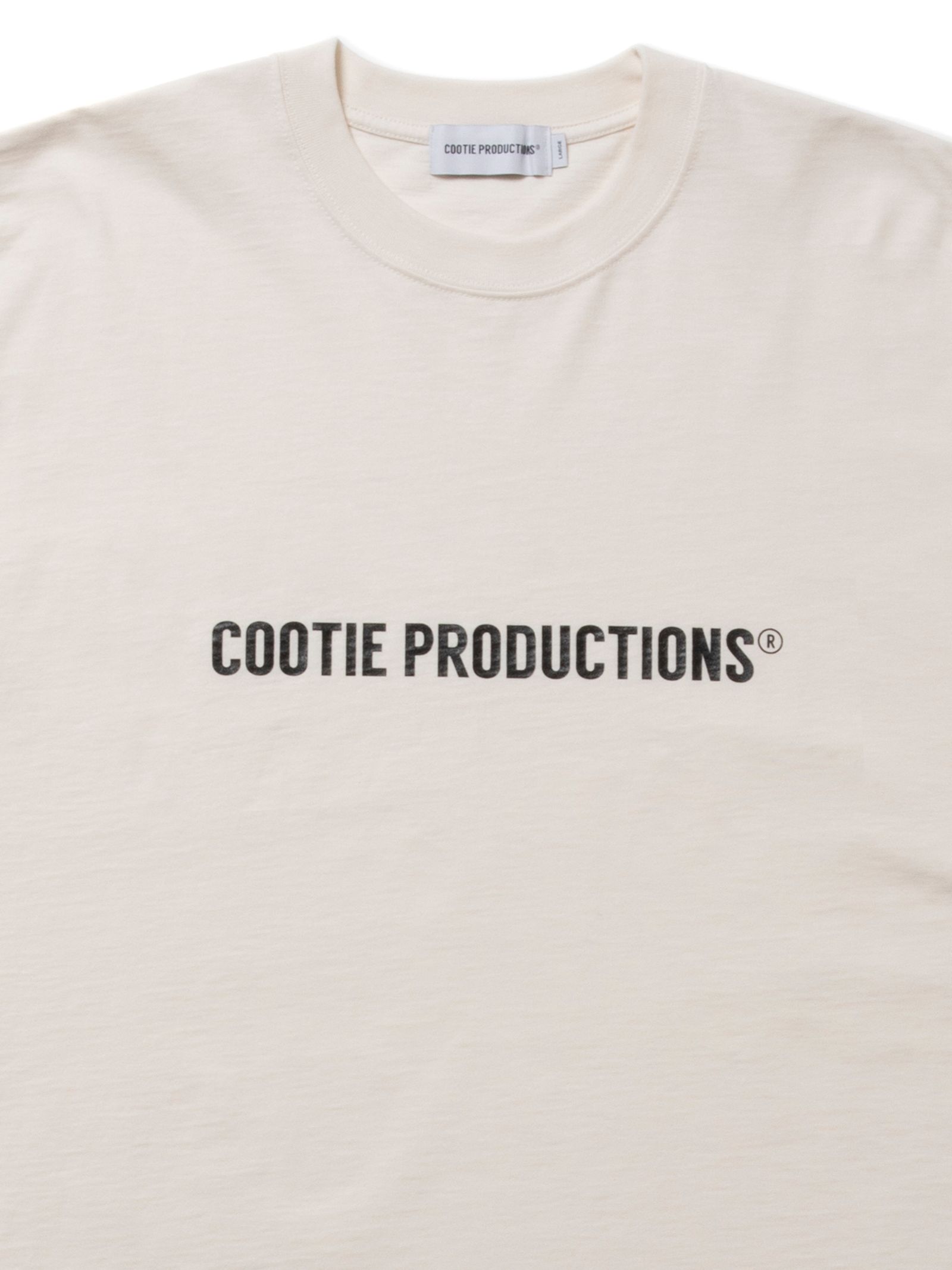 COOTIE PRODUCTIONS - N/C Jersey Print S/S Tee - 2 / BLACK