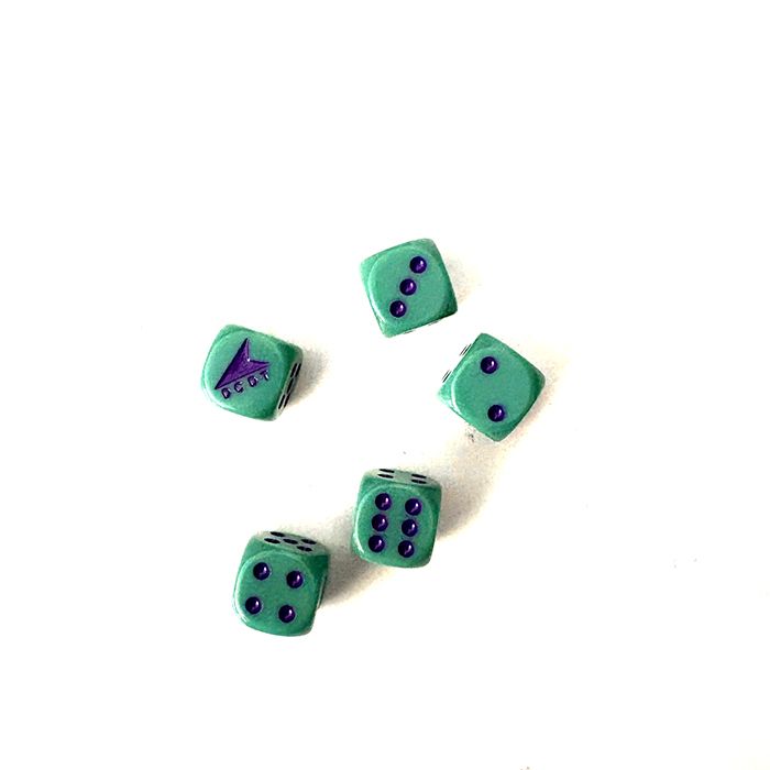 REPDIGIT 16mm DICE SET / TEAL