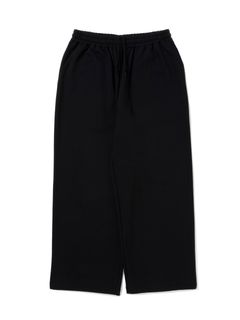 Chubby Sweat Wide Easy Pants / BLACK /  スウェットパンツ / CTE-25A121