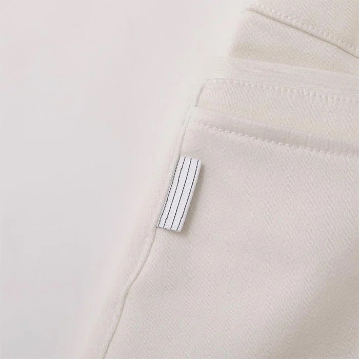 CROPPED TAPERED EASY PANTS / White - M