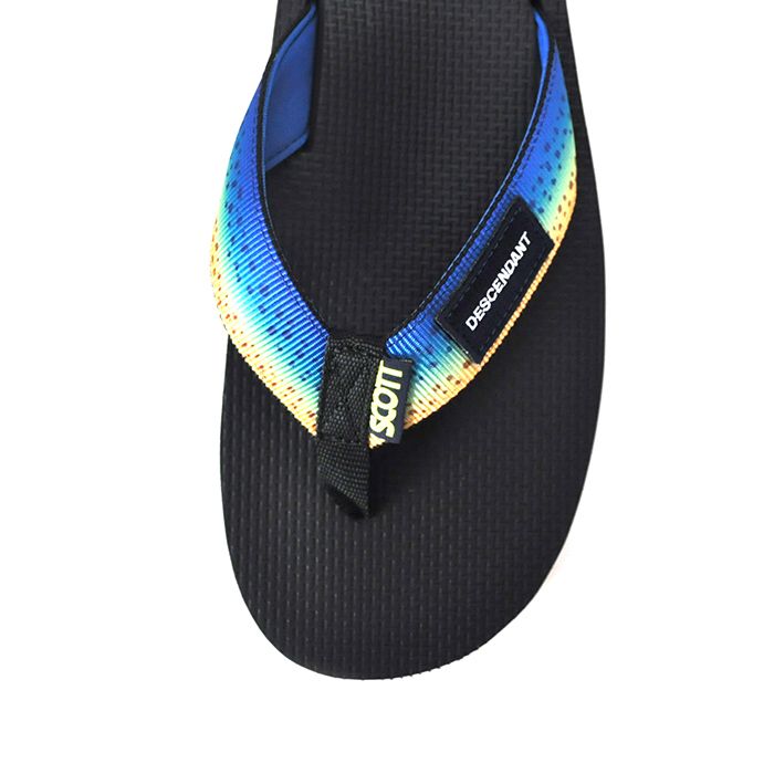 DESCENDANT - MAHI MAHI SANDAL SCOTT.HAWAII / BLACK | Stripe Online