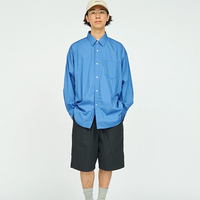 CORPORATE UNIFORM L/S SHIRT / BLUE