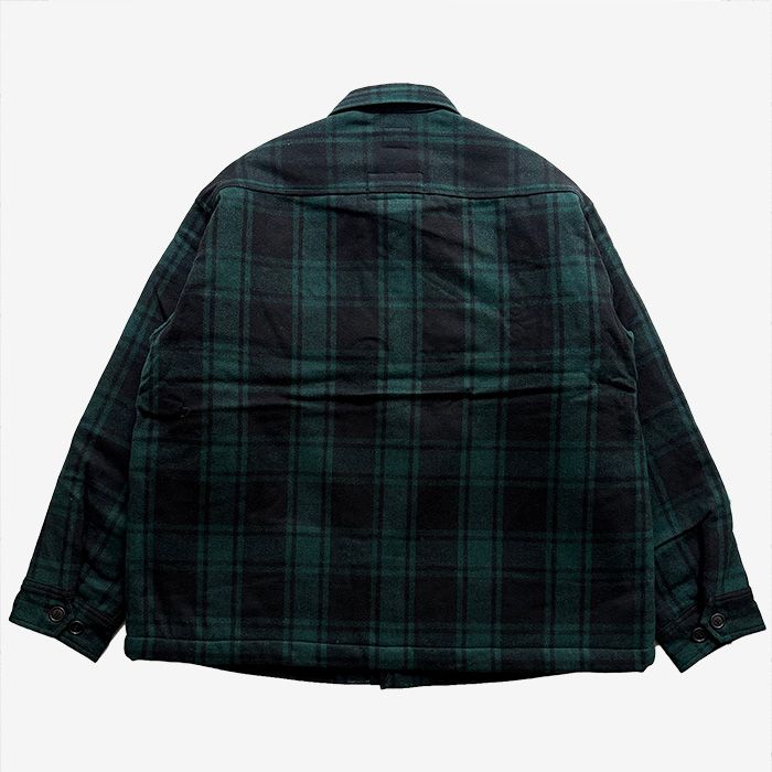 CRA90 PLAID JACKET Post O'Alls / GREEN