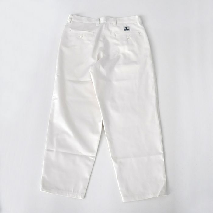 DC-3 ORGANIC COTTON TWILL TROUSERS / WHITE - 2