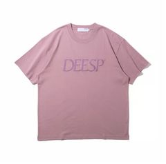Embroidererd LZR Tee / Azuki /  ロゴ刺繍ティー
