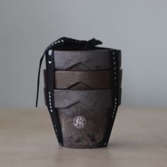 MASSES×YAMABACHI takero pot / IRON CHARCOAL / 芽の巣山
