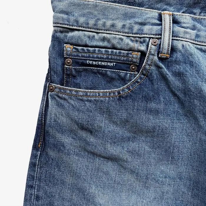 1995 DENIM TROUSERS BAGGY HARD WASH / INDIGO