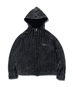 CPG KNIT HOODIE 26AW / BLACK / ニット フーディー