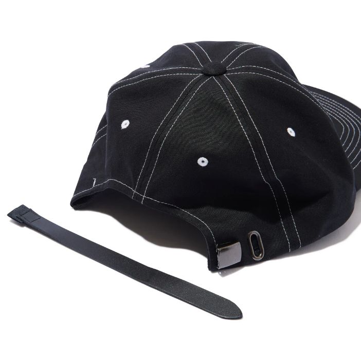 Script Low Ball Cap / BLACK /  アジャスタブルキャップ