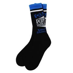 WAVE LOGO SOX / BLACK