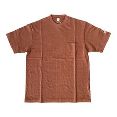 Horizontal Striped S/S Tee / Rose Brown Striped