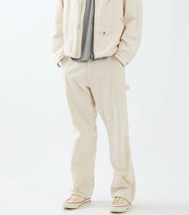 PAINTER TROUSERS COTTON 11oz DENIM OW / NATURAL / ペインター パンツ