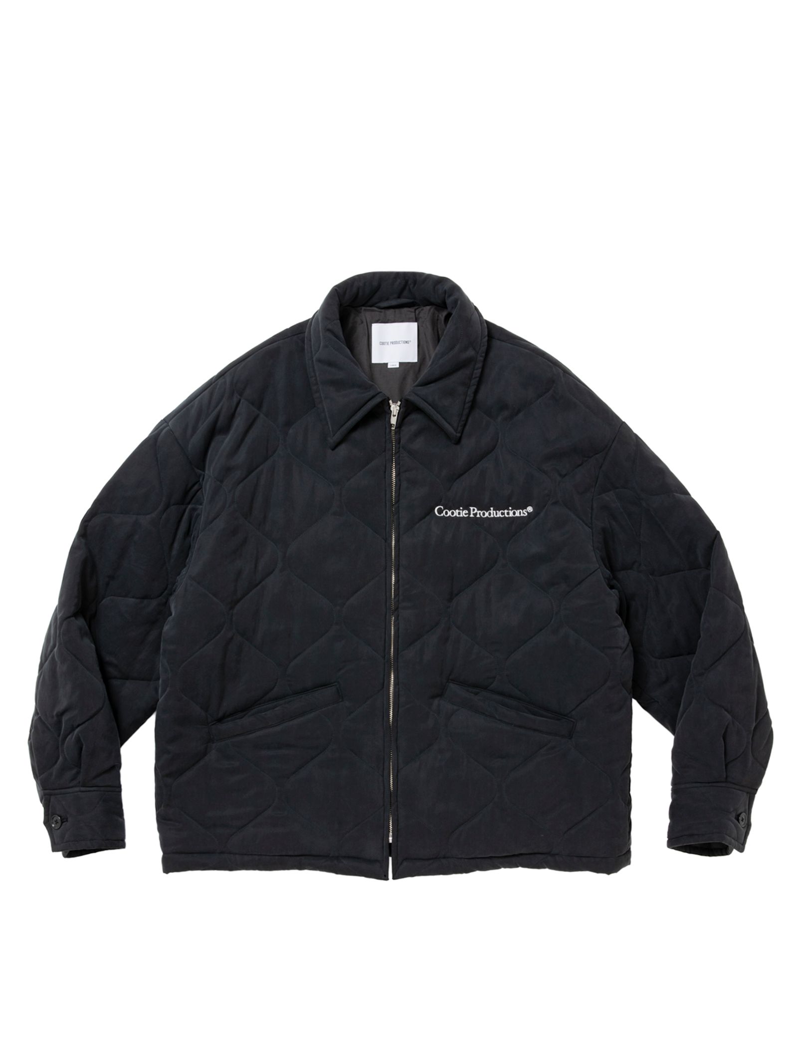 Cu/Ny Satin Vietnam Liner Jacket / BLACK /  ベトナムジャケット