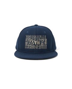 "HideandSeek×Toru Nishiura" Original H&S Baseball CAP / NAVY / ベースボールキャップ