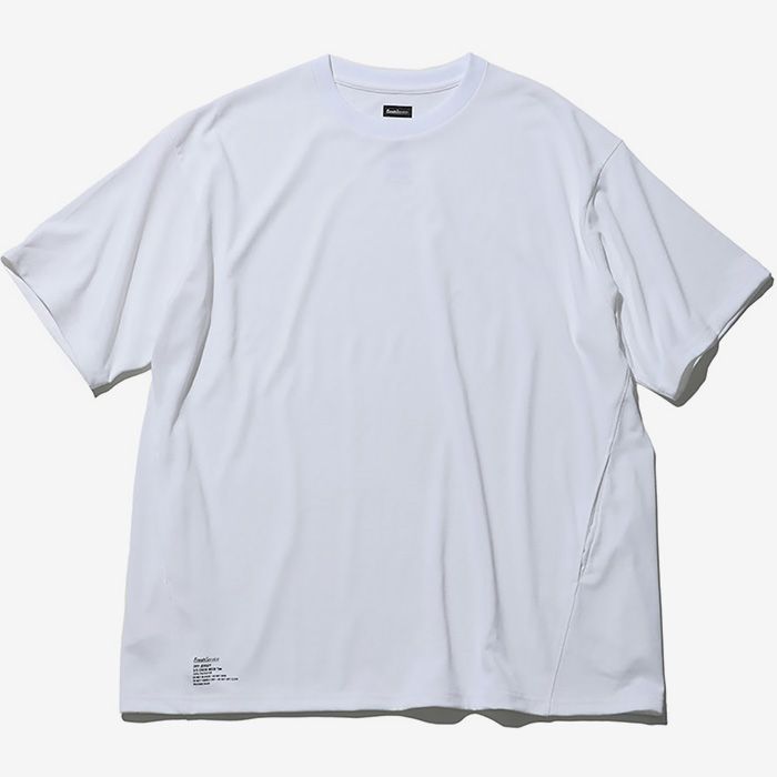 DRY JERSEY S/S CREW NECK TEE / WHITE