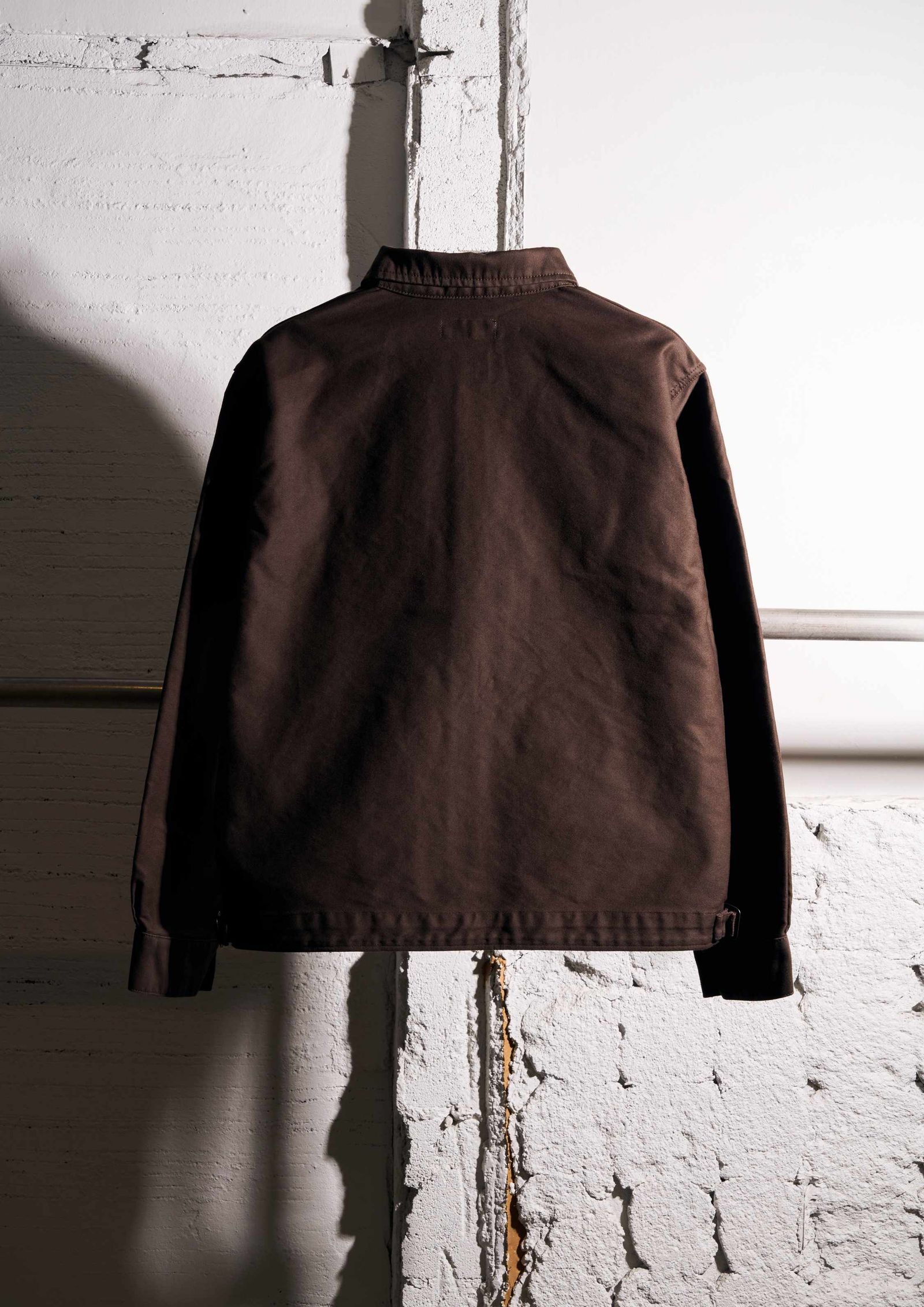 MOLESKIN SNAP JKT / BROWN / ワークジャケット