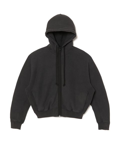 C8-C127 / ZIP UP HOODIE / CHARCOAL / チャンピオンコラボ / ジップフーディー